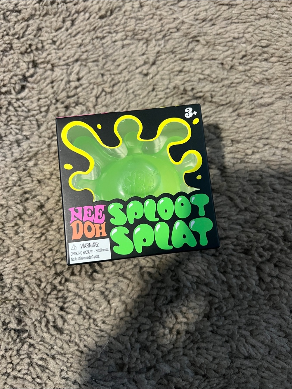 Nee Doh Sploot Splat Green Splat Toy